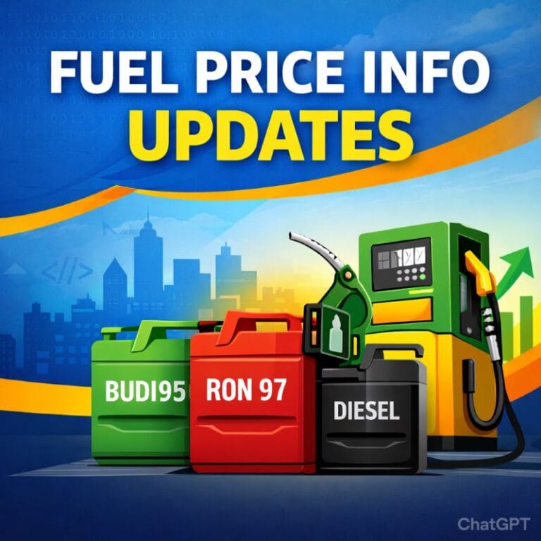 [TERKINI] Harga Minyak 5-11 Mac 2026: RON 97 & Diesel Semenanjung Naik Mendadak